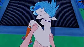 play Kahili recebe pov fodido doggystyle antes de ficar coberto de porra - pokemon hentai.