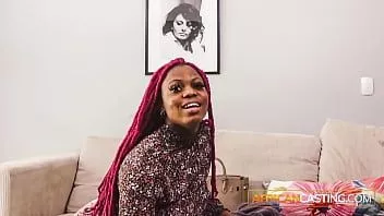 Play Wannabe african runway model railed by fake white producer