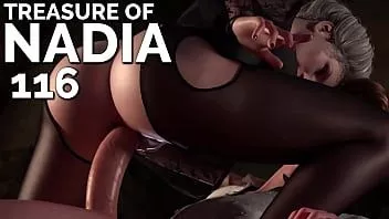 चलाएँ नादिया का खजाना #116 • एक सेक्सी, गर्म नन fucking कमबख्त